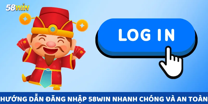 hướng dẫn Đăng Nhập 58win nhanh chóng và an toàn